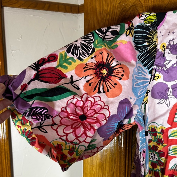 Uncle Frank Colorful Floral Mini Dress - Picture 6 of 11